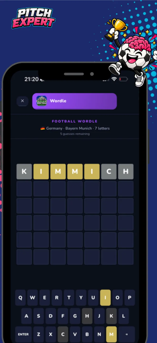 Pitch Expert app screen